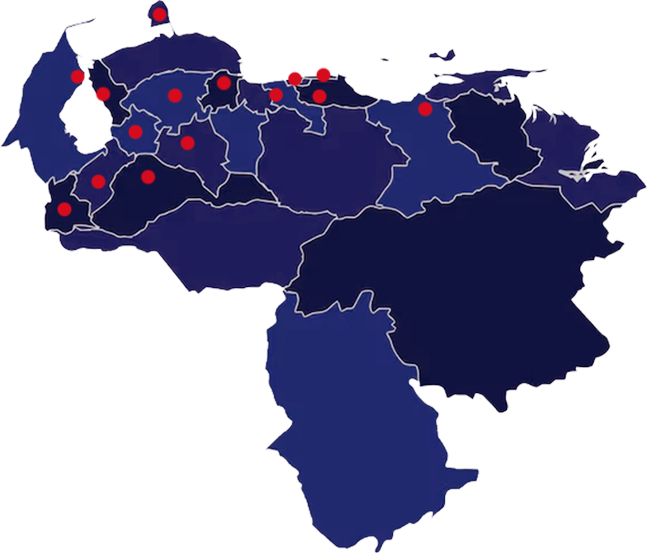 Mapa de Venezuela